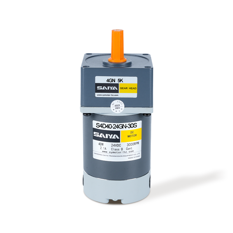 40W štětce DC Gear Motors